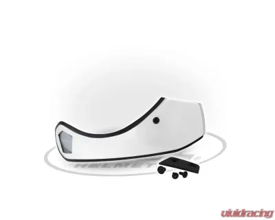Bell Racing White Mag-9 HCB Kit - 2080068