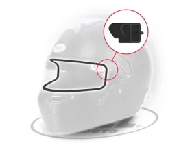 Bell Racing Visor Opening Rubber Molding Seal 77cm Black