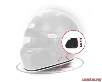 Bell Racing Black Trim Edge Advance 1m Rubber Profile Kit - 2090031
