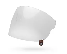 Bell Racing Bullitt Flat Shield w/ Brown Tab