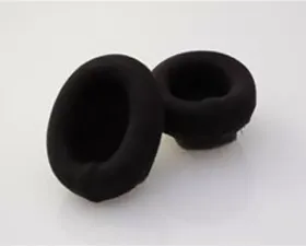 Bell Racing Ear Cup Set (21mm) Fr Cover Cloth Grey