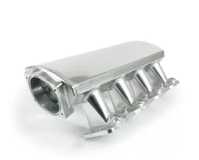 Top Street Performance Intake Manifold; TSP Velocity Fab. Aluminum Cathedral Port Angled; Anodized