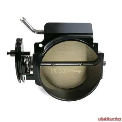 Top Street Performance Throttle Body; 102mm TSP Velocity Billet Aluminum; LS; Black - 81012BK