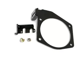Top Street Performance Throttle Cable Bracket; TSP Velocity LSX; Black