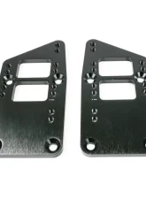 Top Street Performance Engine Mount Adapter Plate; Aluminum LS to SBC/BBC; Black                                     - 81100BK - Image 2