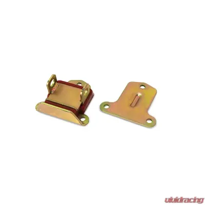 Top Street Performance Engine Mount; Polyurethane; SBC/BBC 3-Bolt; Zinc Coated (Sold Individually) - 81101
