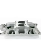 Top Street Performance Intake Manifold; Ford Small Block Carb. Aluminum Dual Plane Air Gap; Satin                                     - 84026 - Image 2