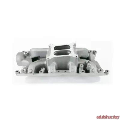 Top Street Performance Intake Manifold; Ford Small Block Carb. Aluminum Dual Plane Air Gap; Satin - 84026