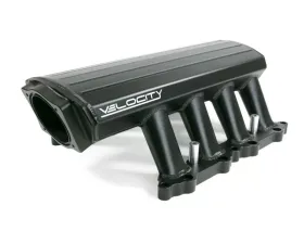 Top Street Performance Intake Manifold; TSP Velocity Fab. Aluminum 5.0 Coyote; Clear Anodized Ford 5.0L V8