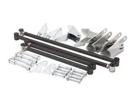 Top Street Performance Suspension Kit; 4-Link Rear-End 1932 Ford; Plain Steel