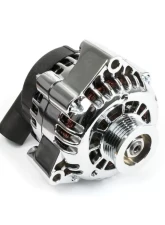 Top Street Performance Alternator; GM CS130D Serpentine Belt 180 Amps; Black; LS Car Engines                                     - ES1025C - Image 2