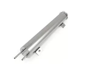 Top Street Performance Overflow Tank; Stainless Steel; 2