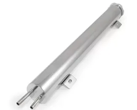 Top Street Performance Overflow Tank; Stainless Steel; 2
