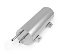Top Street Performance Overflow Tank; Stainless Steel; 3