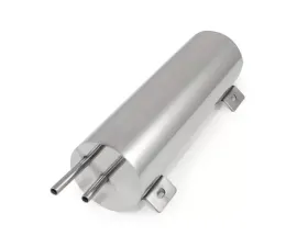 Top Street Performance Overflow Tank; Stainless Steel; 3