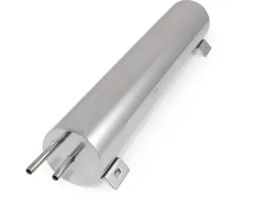 Top Street Performance Overflow Tank; Stainless Steel; 3