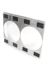 Top Street Performance Aluminum Fan Shroud; Dual 11" Fan; 23 3/4" Wide                                     - HC7512D - Image 2