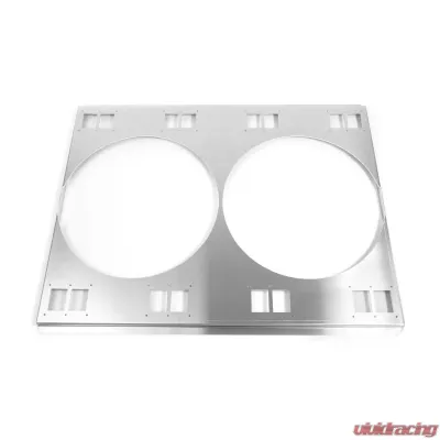 Top Street Performance Aluminum Fan Shroud; Dual 11" Fan; 23 3/4" Wide - HC7512D