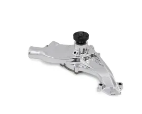 Top Street Performance Mechanical Water Pump; Aluminum; Chrome; Chevrolet 348 & 409 Chevrolet