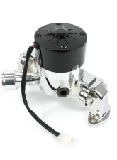 Top Street Performance Electric Water Pump; Aluminum; Chrome; Chevrolet Small Block                                     - HC8010C - Image 2