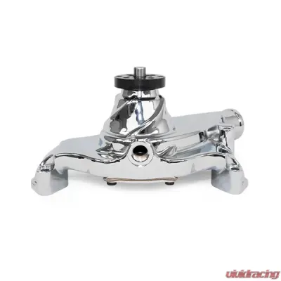 Top Street Performance Mechanical Water Pump; Aluminum; Chrome; BBC Gen 2 "Mark IV" Short Neck - HC8021C