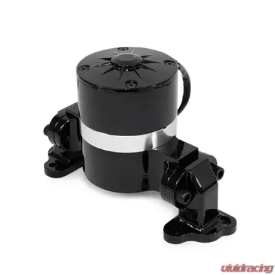 Top Street Performance Electric Water Pump; Aluminum; Black; Ford Small Block (289; 302) - HC8030BK