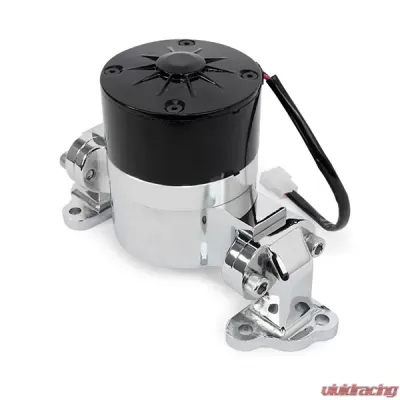 Top Street Performance Electric Water Pump; Aluminum; Chrome; Ford Small Block (289; 302) - HC8030C