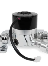 Top Street Performance Electric Water Pump; Aluminum; Chrome; Ford 351C                                     - HC8031C - Image 2