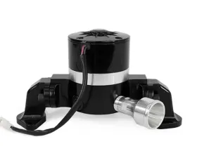 Top Street Performance Electric Water Pump; Aluminum; Black; Ford Big Block (429; 460)