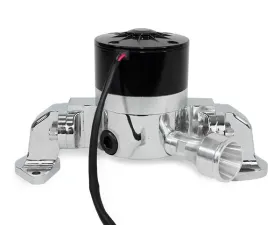Top Street Performance Electric Water Pump; Aluminum; Chrome; Ford Big Block (429; 460)