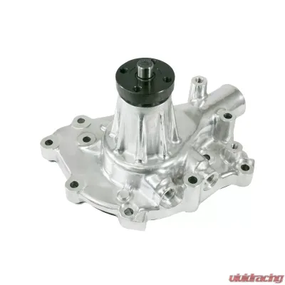 Top Street Performance Mechanical Water Pump; Aluminum; Polished; SBF (289; 302; 351W) P/S Outlet - HC8049P
