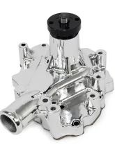 Top Street Performance Mechanical Water Pump; Aluminum; Chrome; SBF (289; 302; 351W) D/S Inlet                                     - HC8050C - Image 2