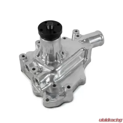 Top Street Performance Mechanical Water Pump; Aluminum; Polished; SBF (289; 302; 351W) D/S Inlet - HC8050P