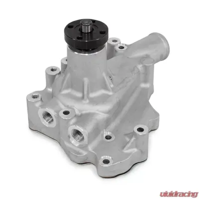 Top Street Performance Mechanical Water Pump; Aluminum; Satin; SBF (289; 302; 351W) D/S Inlet - HC8050