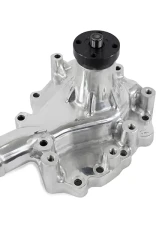 Top Street Performance Mechanical Water Pump; Aluminum; Polished; Ford 351C                                     - HC8051P - Image 2