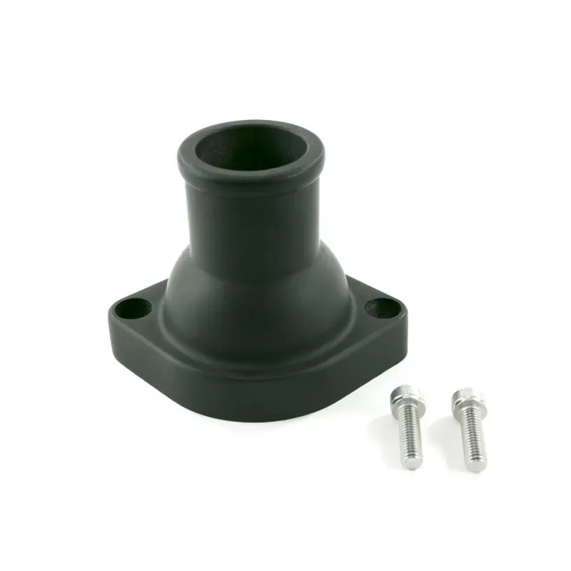 Top Street Performance Chevrolet LSX Straight Black Aluminum Water Neck - HC8938BK