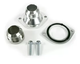 Top Street Performance Water Pump Adapter Kit; Aluminum; Chrome; LSX; -20AN