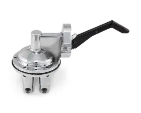 Top Street Performance Mechanical Fuel Pump; Two Valve 80 GPH 8 PSI; Chrysler SB (273-360); Chrome