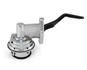 Top Street Performance Mechanical Fuel Pump; Two Valve 80 GPH 8 PSI; Ford 351C; Chrome