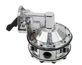 Top Street Performance Mechanical Fuel Pump; Six Valve 110 GPH 7.5 PSI SBC (262-400); Chrome