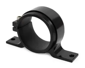 Top Street Performance Fuel Pump Bracket; Aluminum Bosch 044 Style; Black