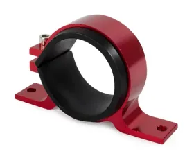 Top Street Performance Fuel Pump Bracket; Aluminum Bosch 044 Style; Red