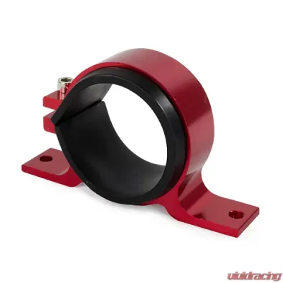 Top Street Performance Fuel Pump Bracket; Aluminum Bosch 044 Style; Red - JM1019R