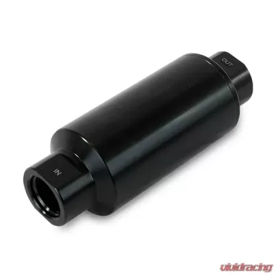 Top Street Performance Fuel Filter with 10 Micron Paper Element; Black - JM1021BK