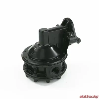 Top Street Performance Mechanical Fuel Pump; Six Valve 130 GPH 12-16 PSI SBC (262-400); Black - JM1037BK