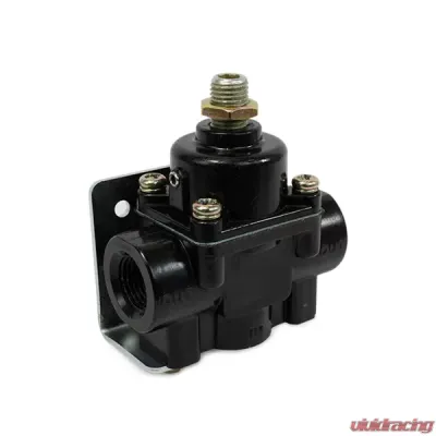 Top Street Performance Fuel Pressure Regulator; 1-4 PSI; Black - JM1055BK