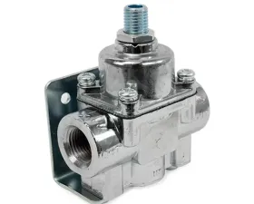 Top Street Performance Fuel Pressure Regulator; 1-4 PSI; Chrome