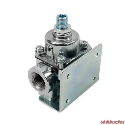 Top Street Performance Fuel Pressure Regulator; 1-4 PSI; Chrome - JM1055C