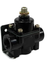 Top Street Performance Fuel Pressure Regulator; 4.5-9 PSI; Black                                     - JM1056BK - Image 2