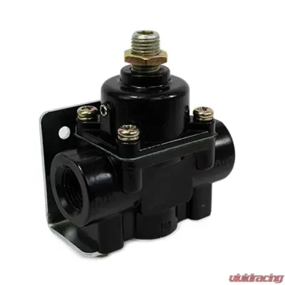 Top Street Performance Fuel Pressure Regulator; 4.5-9 PSI; Black - JM1056BK